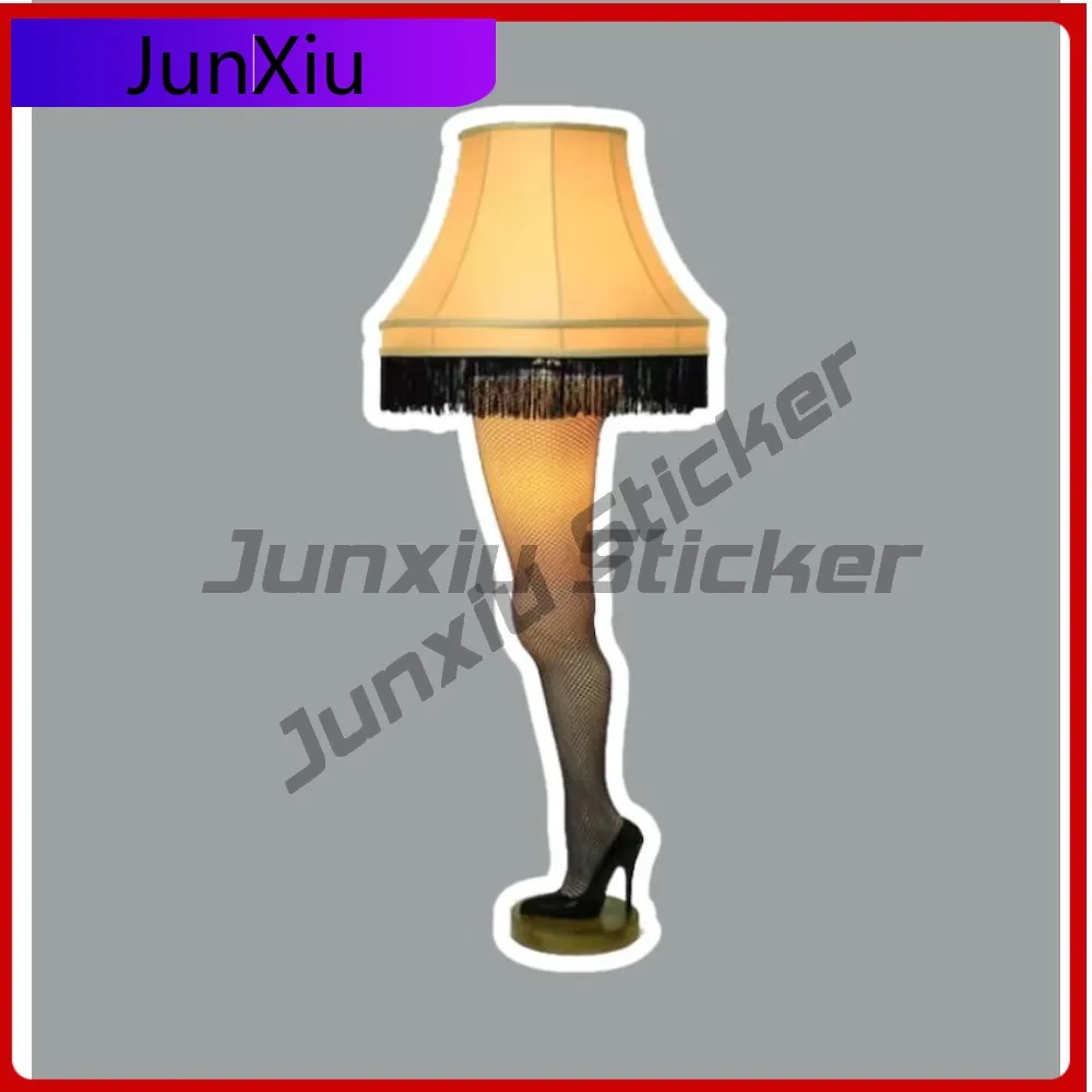 

Leg Lamp A Christmas Story Sticker Hood Decal For Car Decoration Toys Truck Camper Decals Off Road Stickers Cover Scratch Sticke