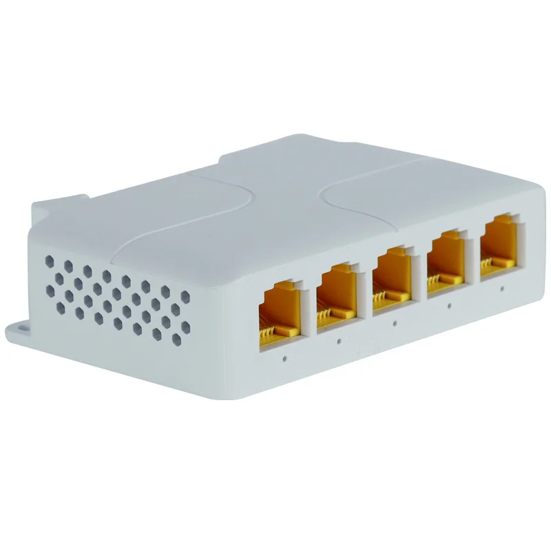 Imagem -02 - Extensor Poe Portas 1000mbps 250m 1in Out Repetidor Poe