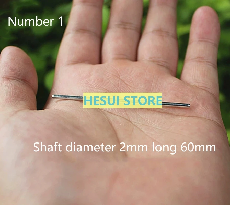 Toy axle DIY iron shaft drive shaft sleeve diameter 2mm long 80mm 100mm four-wheel drive accessories