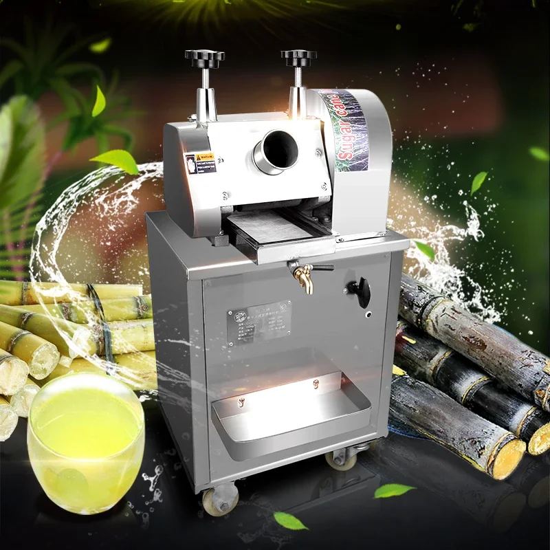 Industrial Commercial Electric Sugar Cane Sugarcane Press Juice Juicer Squeezing Extracting Extractor Making Machine From China