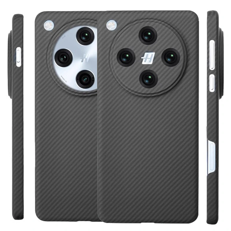 

iColors Slim Carbon Fiber Case for OPPO Find X8 Pro/X8, Lightweight Cover Durable Sturdy Aramid Fiber for Find X8 Phone Case