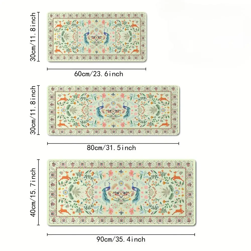 لوحة ماوس كبيرة على الطراز الفارسي الرائعة، حصيرة مكتبية، لوحة ألعاب غير قابلة للانزلاق، سجادة ماوس متينة، سجادة مكتب، سجادة مكتب