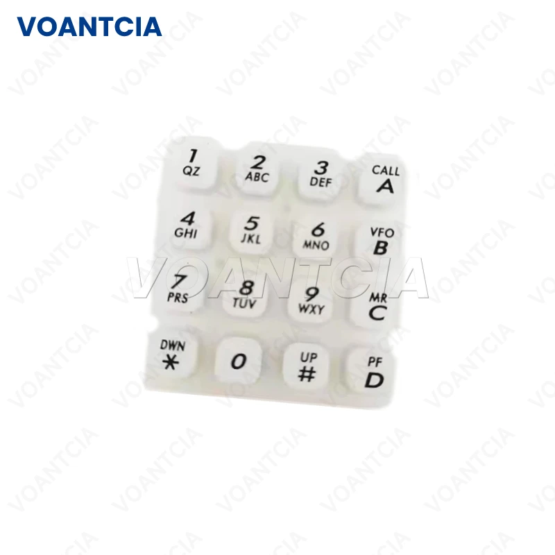 

10pcs Number Digital Keypad Keyboard Button Rubber For Kenwood TM-271A TM-471A TM-281 TM-481 TM271 TM281 TM471 TM481 Radio