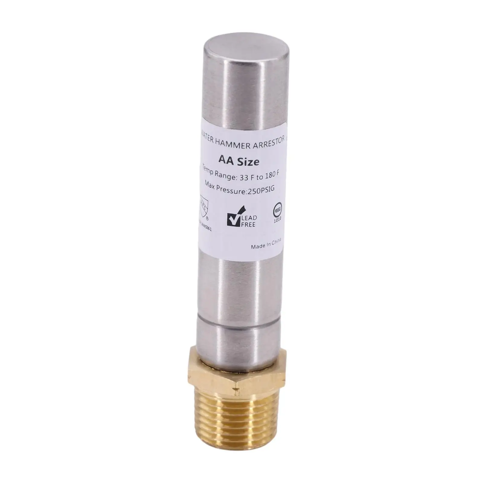 Water Hammer Arrestor for Piping Systems High Temperature Kitchen Washing