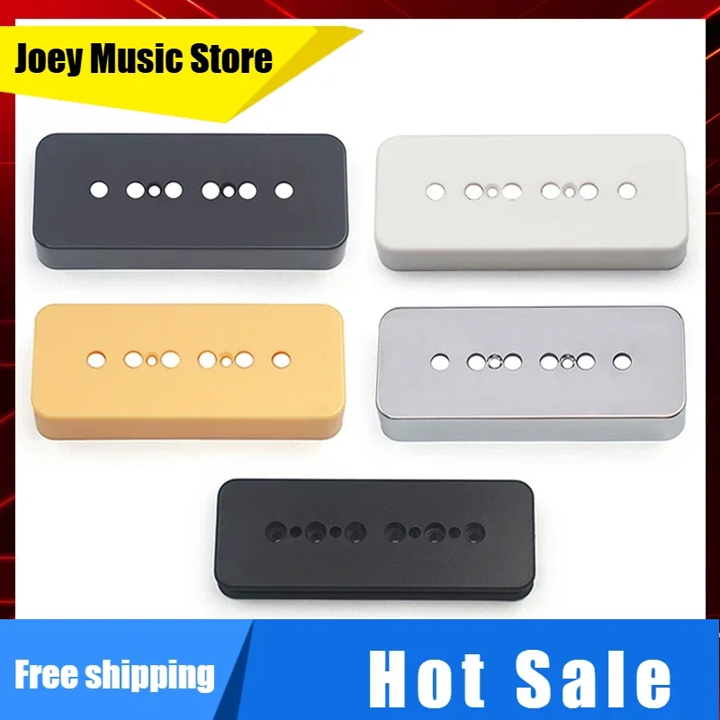 Cubierta para pastilla de guitarra con barra de jabón, espaciados de postes de 50mm y 52mm para guitarra estilo LP P90, disponible en negro/blanco/amarillo/plateado, 2 uds.