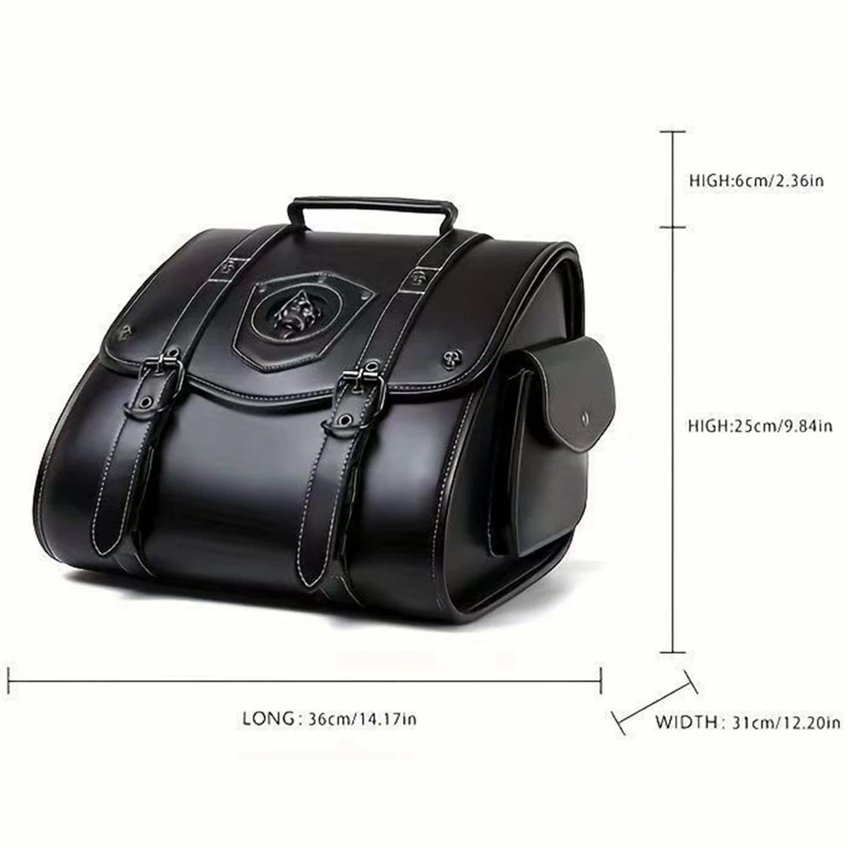 Motorcycle tail bag storage capacity tools and essentials