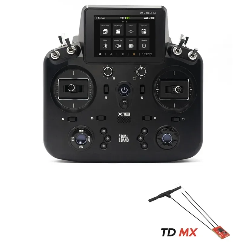 FrSky Tandem X18 Transmitter 900MHz/2.4GHz Dual-Band Compatible ACCST D16  ACCESS ETHOS Systemethos with TD MX Rreceivers