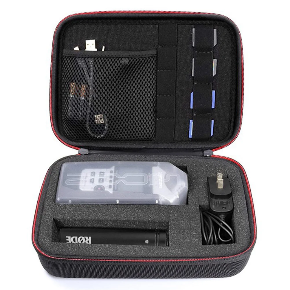 

Professional Protective Case Eva Zipper Case Compatible With Zoom H1 H4N H6 F8 Lightweight Portable Storage Bag For Audio