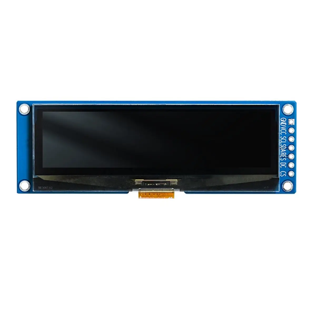 New Electronics 2.7 Inch OLED LCD Display Module 256x64 Monochrome Display SSD1322 Supports SPI 7Pin