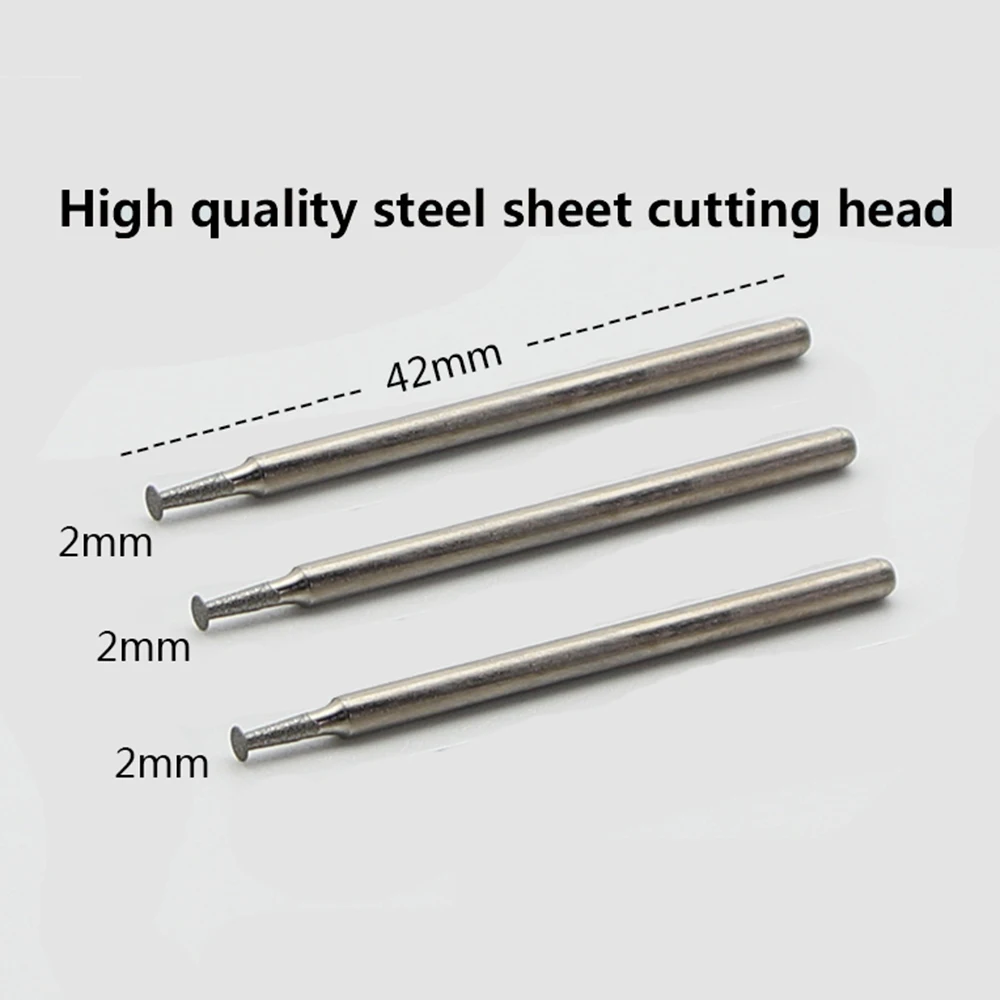 Stell Sheet Polishing Cutting Head for MaAnt D1 2UUL Mechanic Intelligent Grinding Polish Punching Pen Mobile Phone PCB Repair