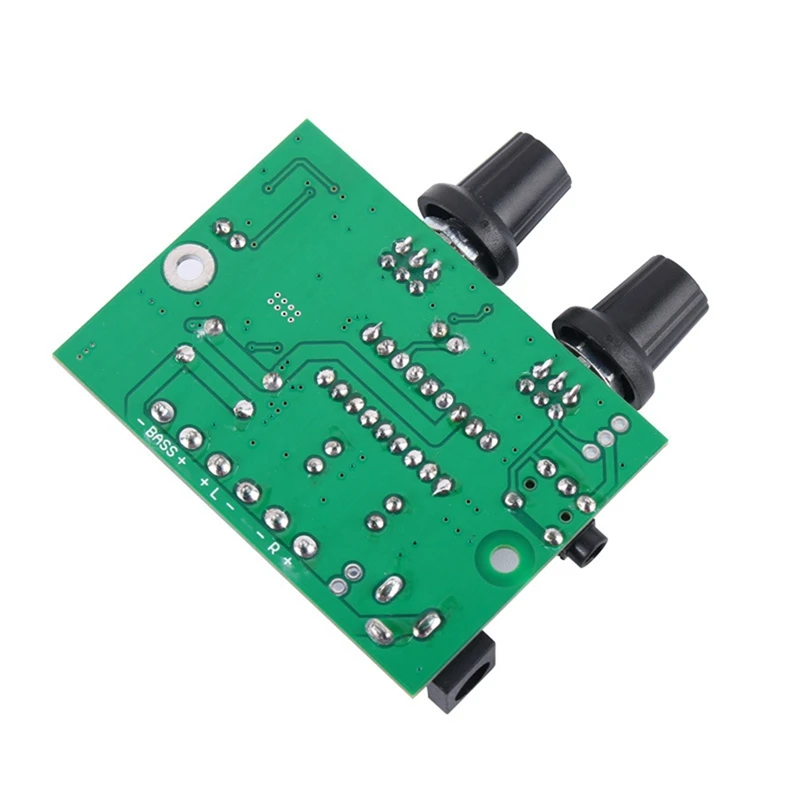 2.1 Channel Class D Hifi Power Amplifier Board 25W+6W+6W Sound Amp Volume Control For Speaker Subwoofer Home Theater-A38R