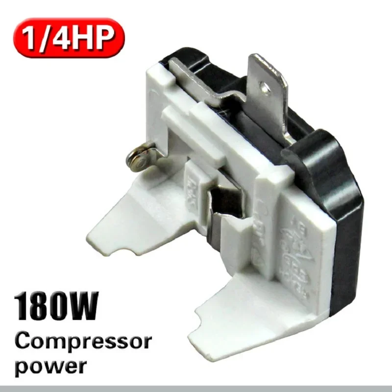 2Pcs 1/4HP 180W Refrigerator, freezer, compressor protector, refrigerator compressor butterfly protector, overload protector, th