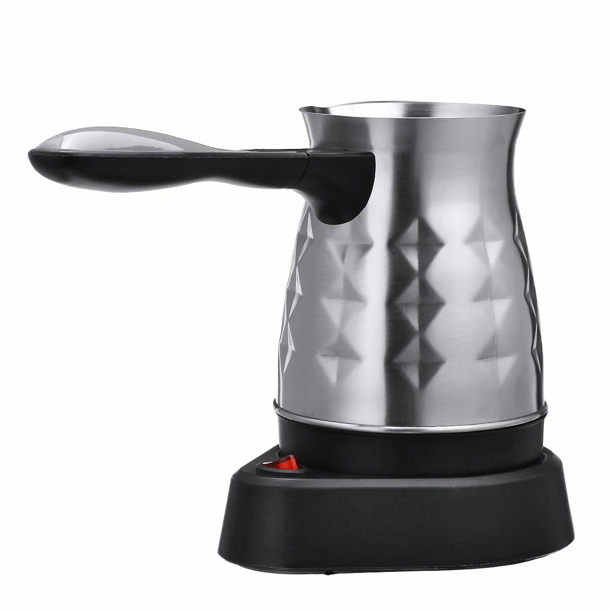 

600W Turkish coffee pot Maker Quick Heat Tea/Milk Making Machine Household Office plastic Italian espresso moka pot