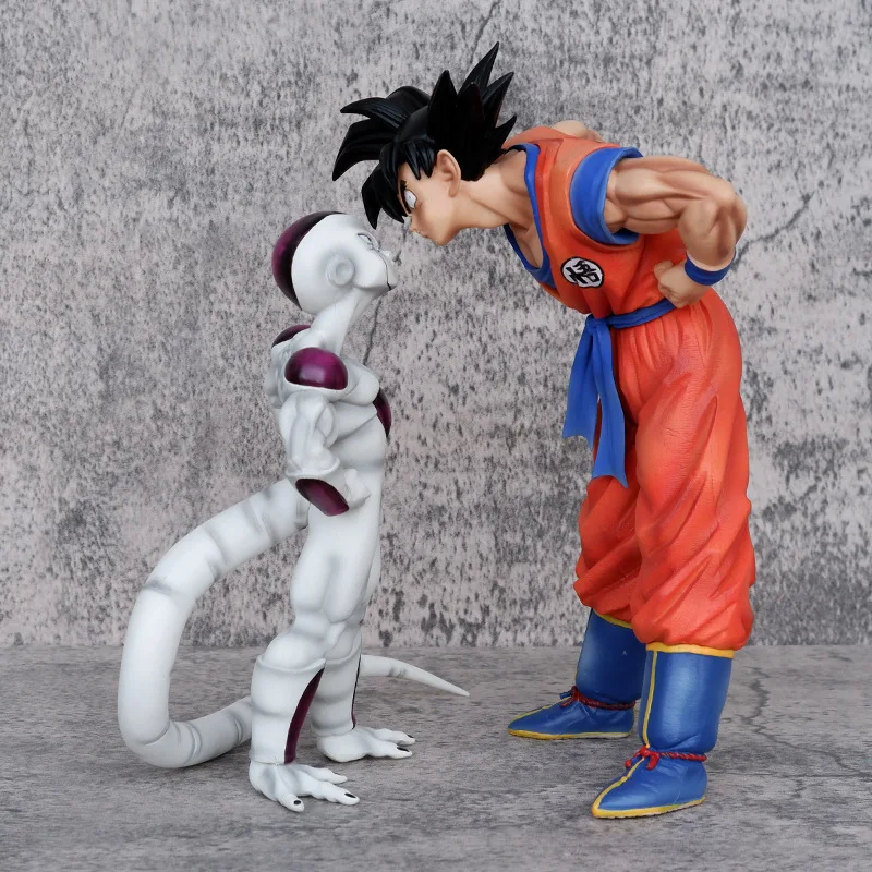 

2Pcs/Set 23CM Anime Dragon Ball Freezer Final Form VS Son Goku GK Figurine PVC Action Figures Collection Model Doll Toys Gifts