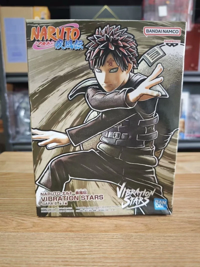 In voorraad Bandai originele Naruto Gaara trillingen ster anime karakter Shippuden Anime Actiefiguren Model Speelgoed Ornament Geschenken