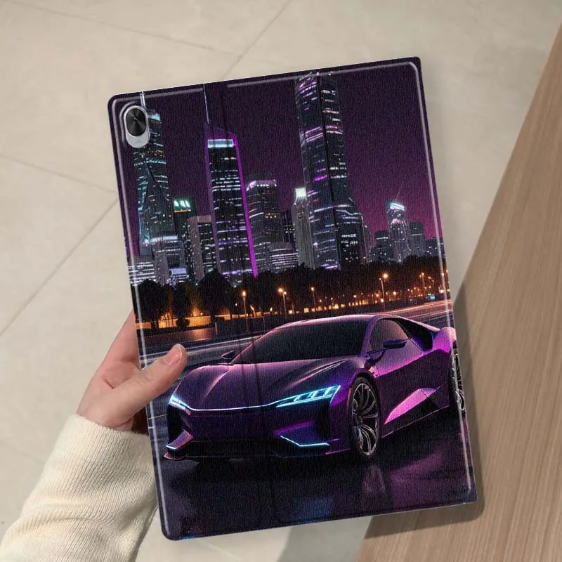Sports Car Cool Soft For Huawei MediaPad 11 M5 M6 ES Pro M5Lite Honor Pad V7 V8 X7 X8 X9 GT Pro Tab Tablet Case