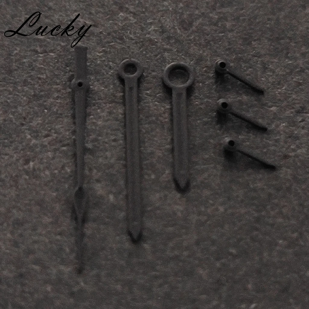 14 مللي متر * 13.5 مللي متر * 9 مللي متر * 3.5 مللي متر أسود رمادي VK63 ساعة اليد ل سايكو ساعة يد تعمل بالحركة إبرة الأيدي ل دايتونا VK63 VK63A 6 دبابيس #5