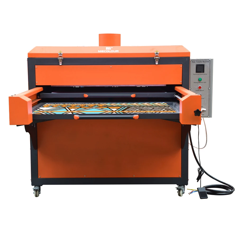 

2026 New Large Format High Pressure Pneumatic Auto Double Working Stations Sublimation Heat Press Machine for T- Shirt Printing