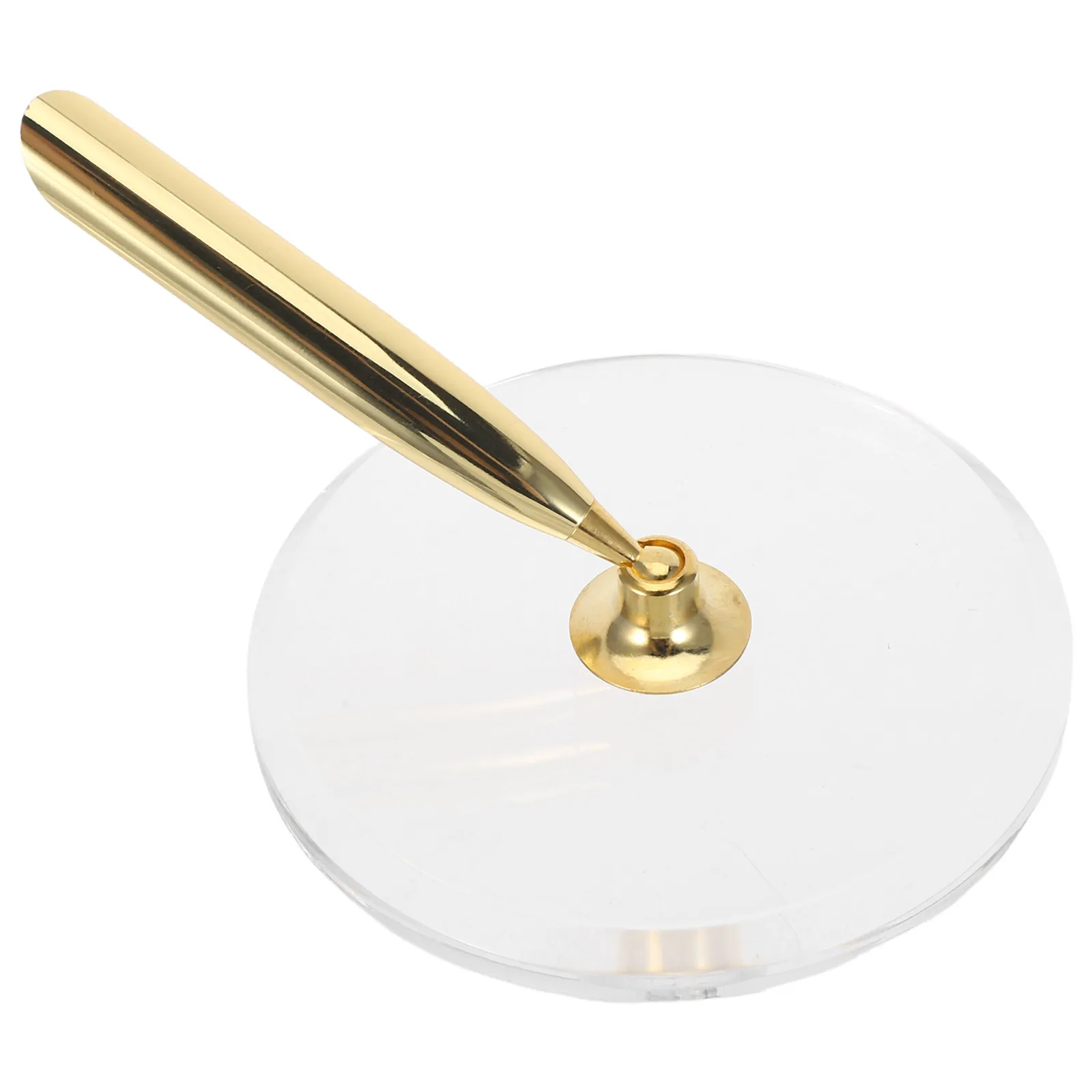 Acrylic Pen Holder Stand Single Hole Decorative Desk Display Rack for Fountain Pen Nib Holder Home Office Stationery