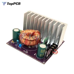 Fuente de alimentación de 600W para placa amplificadora de potencia TPA3255 DC 10-15V 12V a 45V 48V 50V módulo regulador de voltaje de cubierta de refuerzo