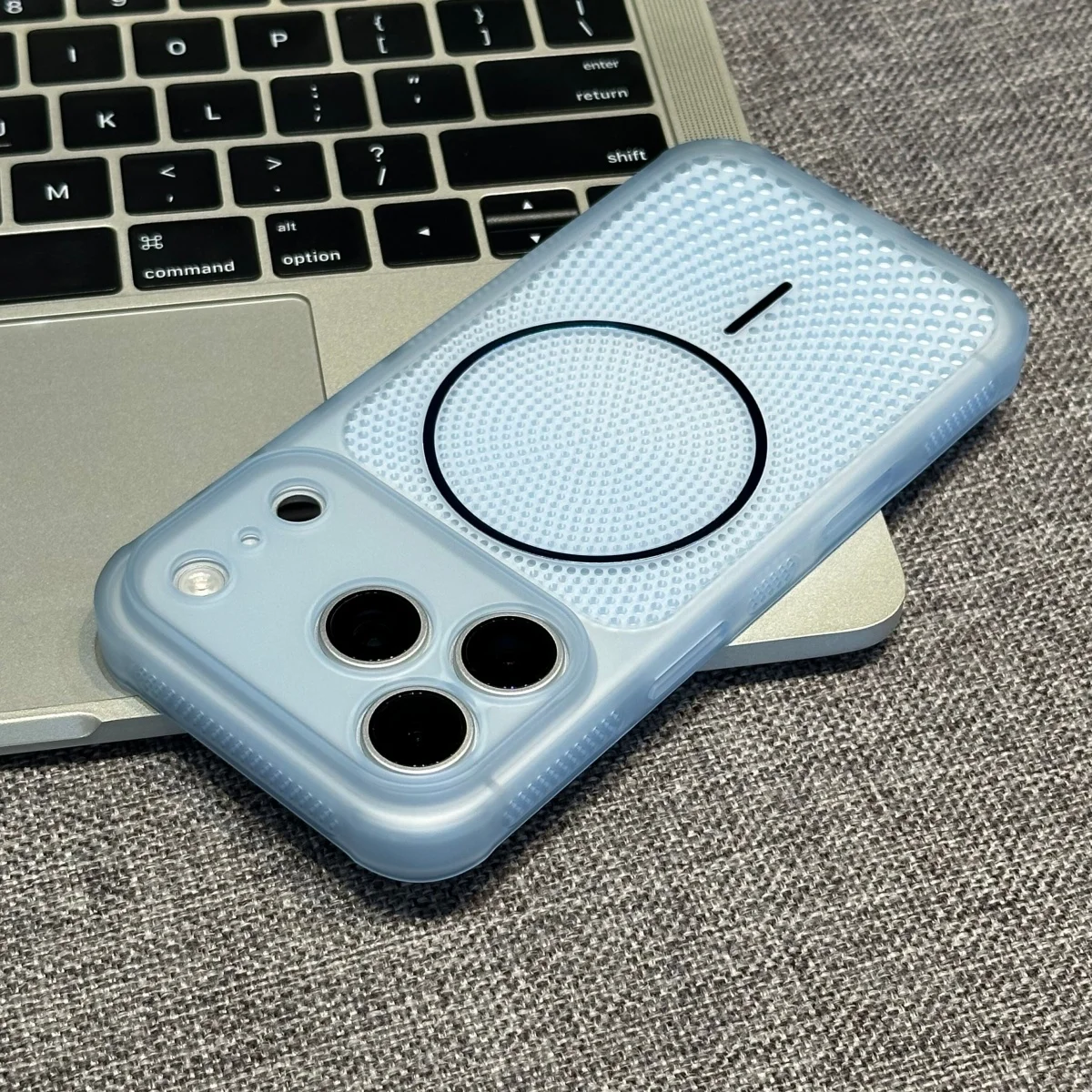 Охлаждающий магнитный чехол дл – обзор и цена Heat Dissipation Mesh Breathable Case