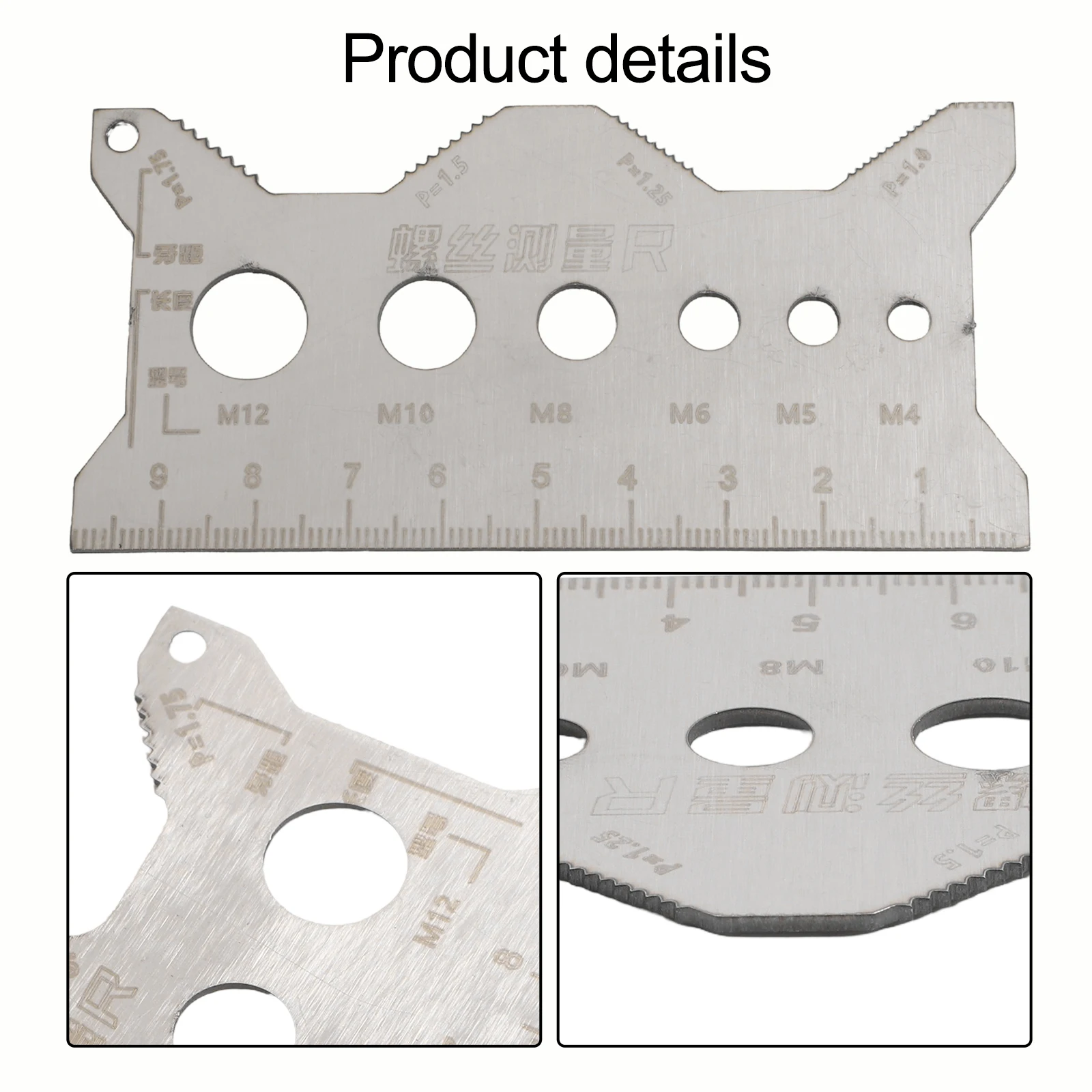 

Gauge For Screw Length And Diameter Caliper Gauge Measuring Tool Screw Length Measurement Standard Thread Compliance Tool