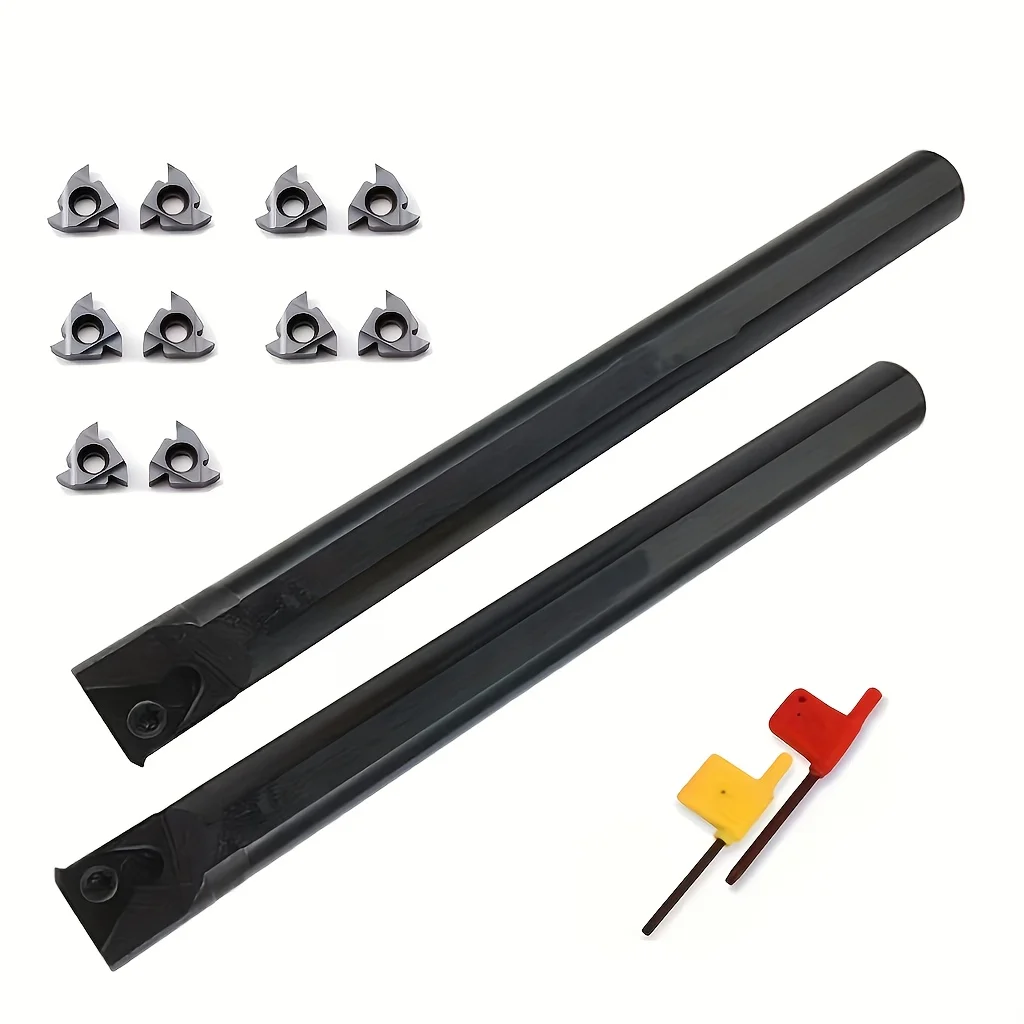 

SNR0016Q16 & SNL0016Q16 Carbide Threading Sets - Internal/External CNC Lathe Tools for Precision Metalworking