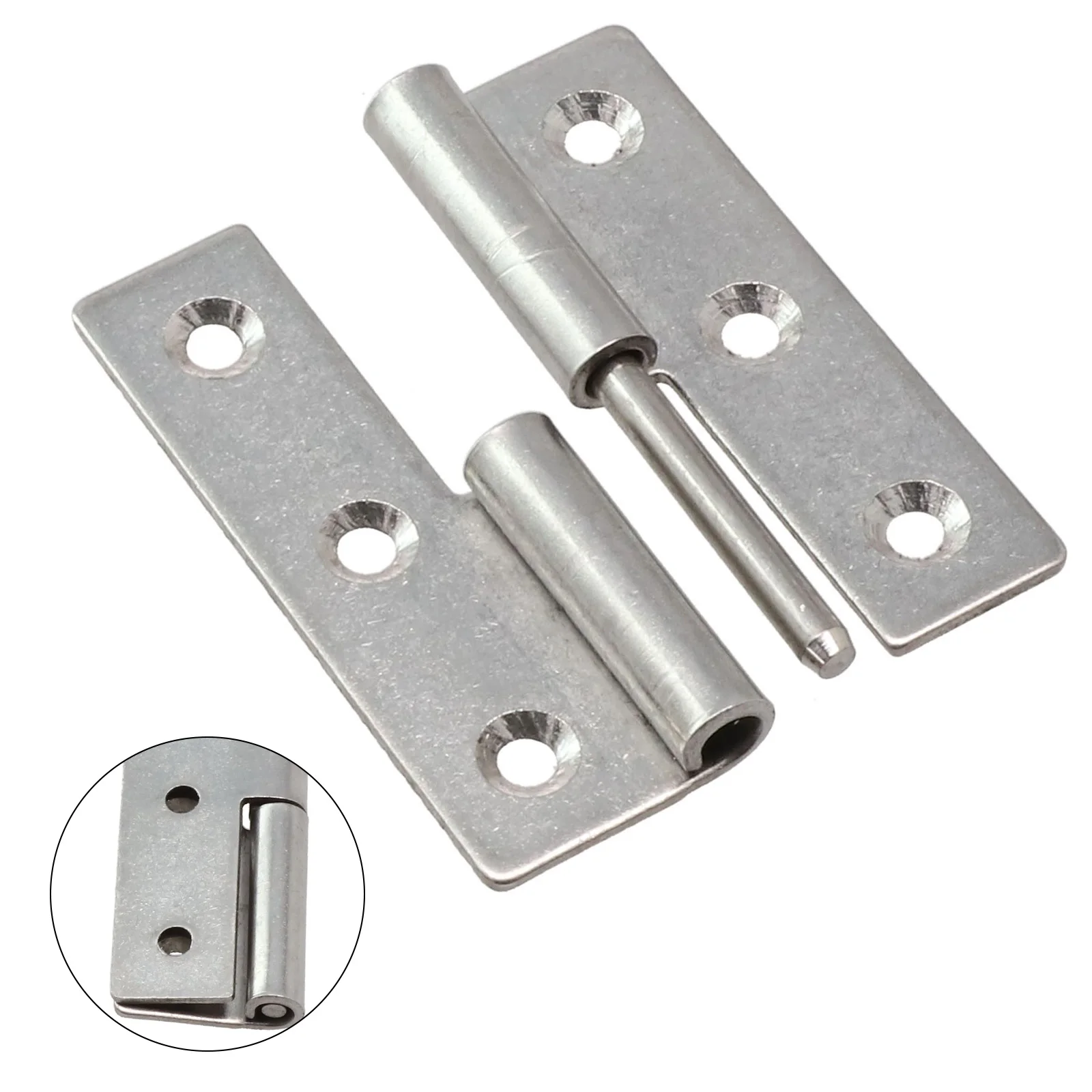 Door Hinges Hinge Bathroom For Aluminum Hinge Hardware Removable Slip Joint Wardrobes Detachable Flag Shape Hinge