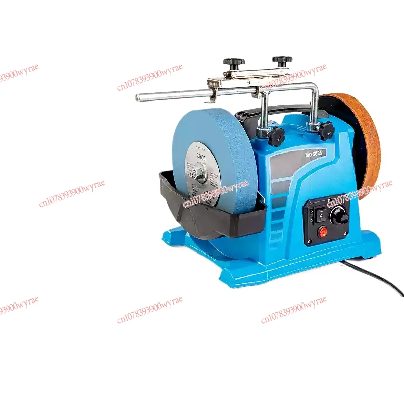 Small Electric Knife Sharpener Low-Speed Water Grinder Polishing Machine Multifunctional Water-Cooled Knife Sharpener