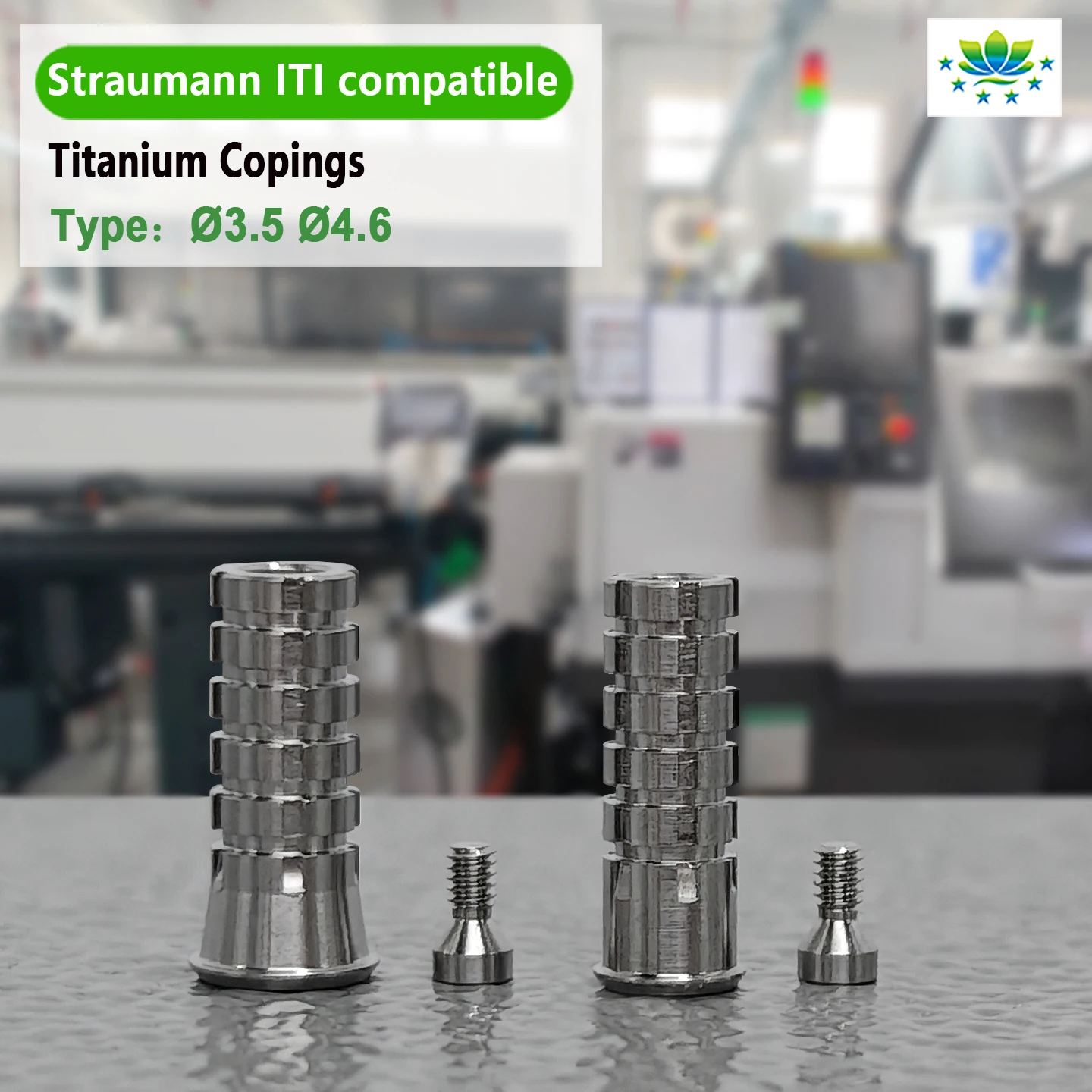 Titanium Convertible Abutment Cylinder Fit for Straumann Multi-Unit Temporary Abutment OEM ODM Factory Direct Fast Shipping