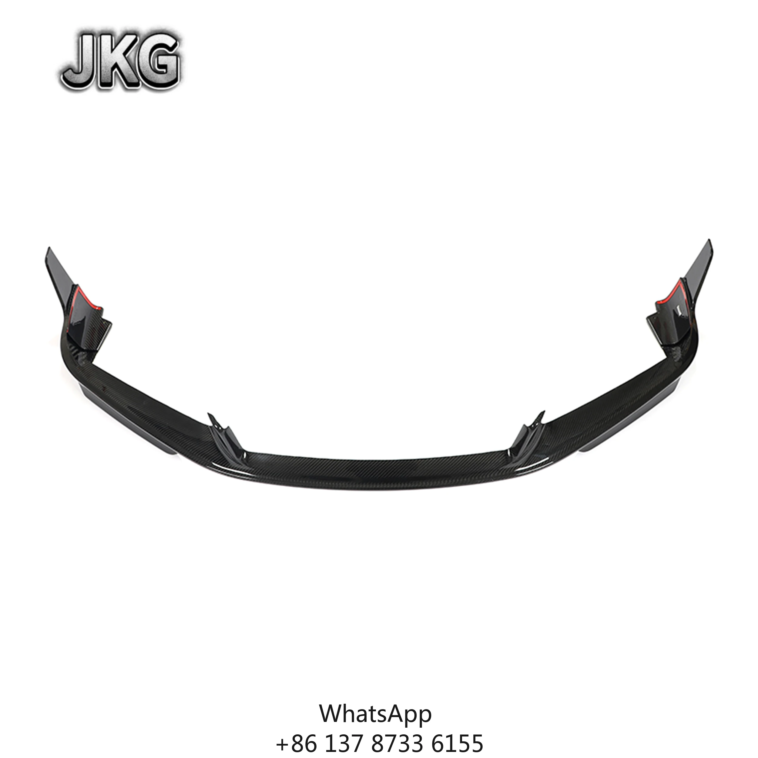 

JKG For Porsche 911 992 Turbo S 2019-2020 Dry Carbon Fiber Front Bumper Turbo S Style Front Lip Exterior Accessories