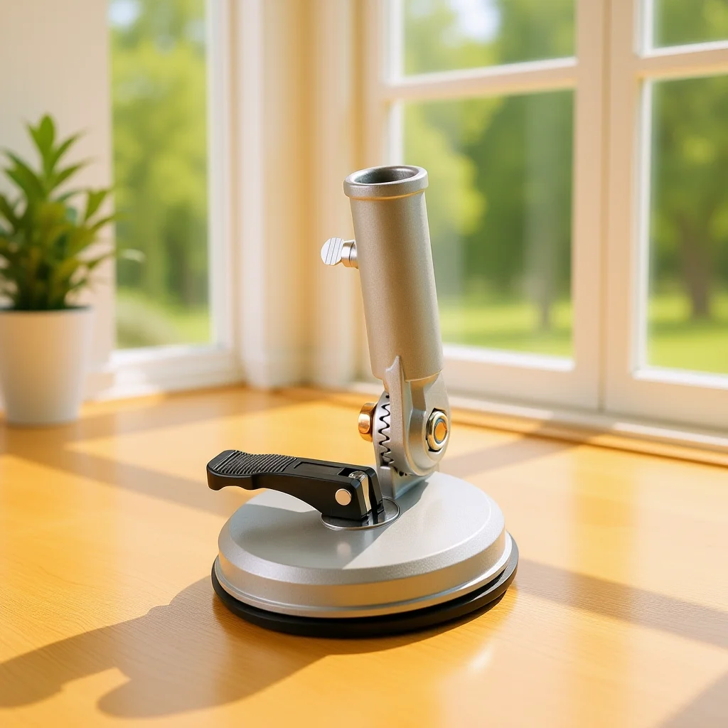 

Sturdy Suction Cup Flagpole Holder Aluminum Alloy Car Mount Stable in Harsh Environments Universal for Cars Motorcycles Suvs