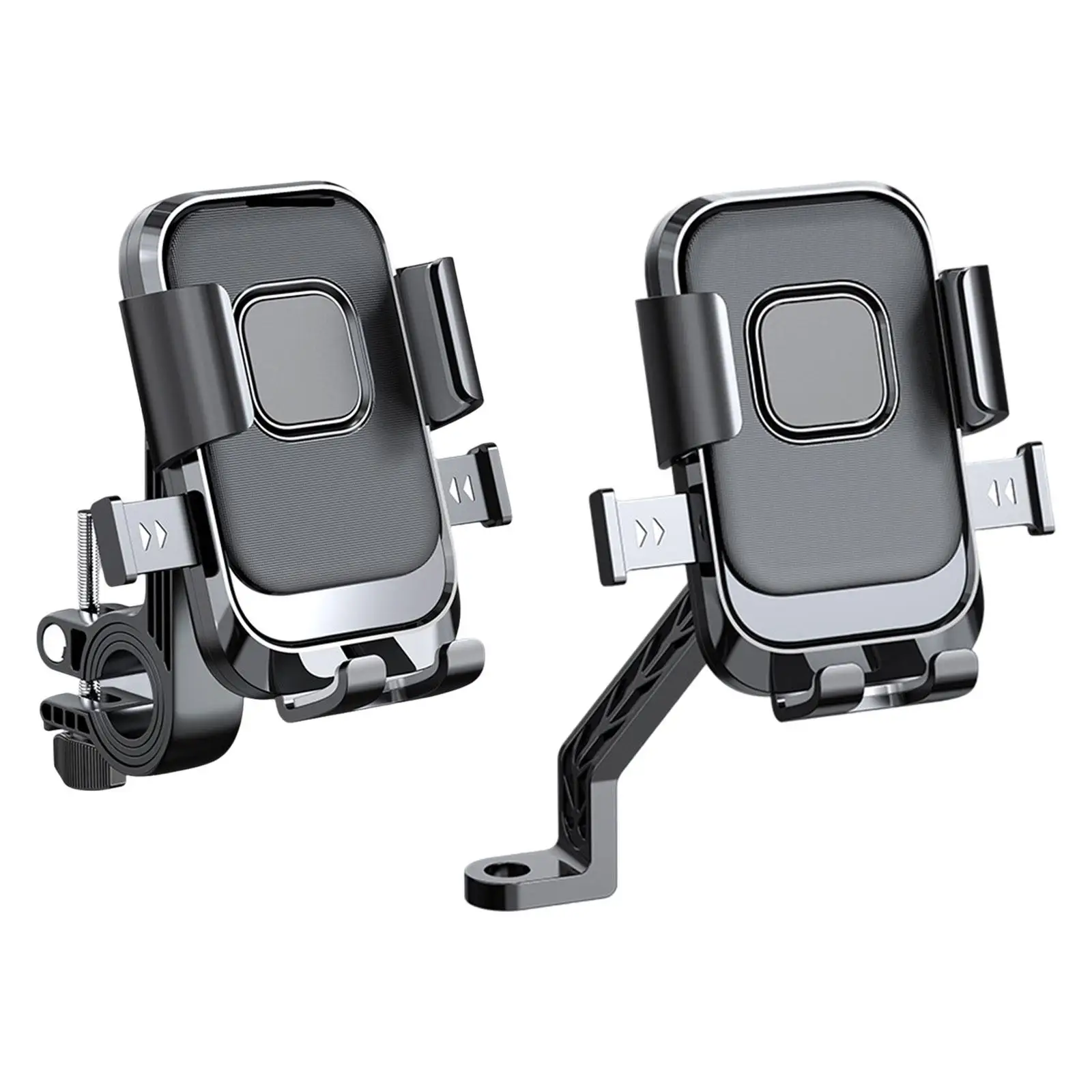 Generic Motorcycle Phone Mount Easy Use Stable Cycling Attachment Bicycle Phone Mount for Bike Riders Scooter Motorcycle Cycling