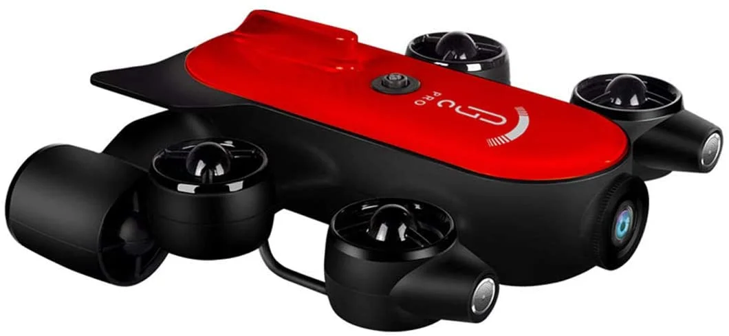 طائرة بدون طيار G GENEINNO T1 Pro تحت الماء ROV: كاميرا 4K UHD، الجري 8H، لقطة عن بعد، 128G، فرعية بدون طيار للغوص والصيد