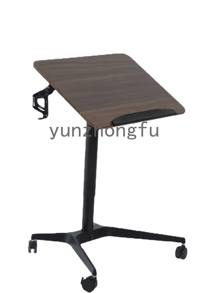 

Adjustable Lifting Laptop Workbench Computer Desk Mobile Sofa Bed Side Study Book Table