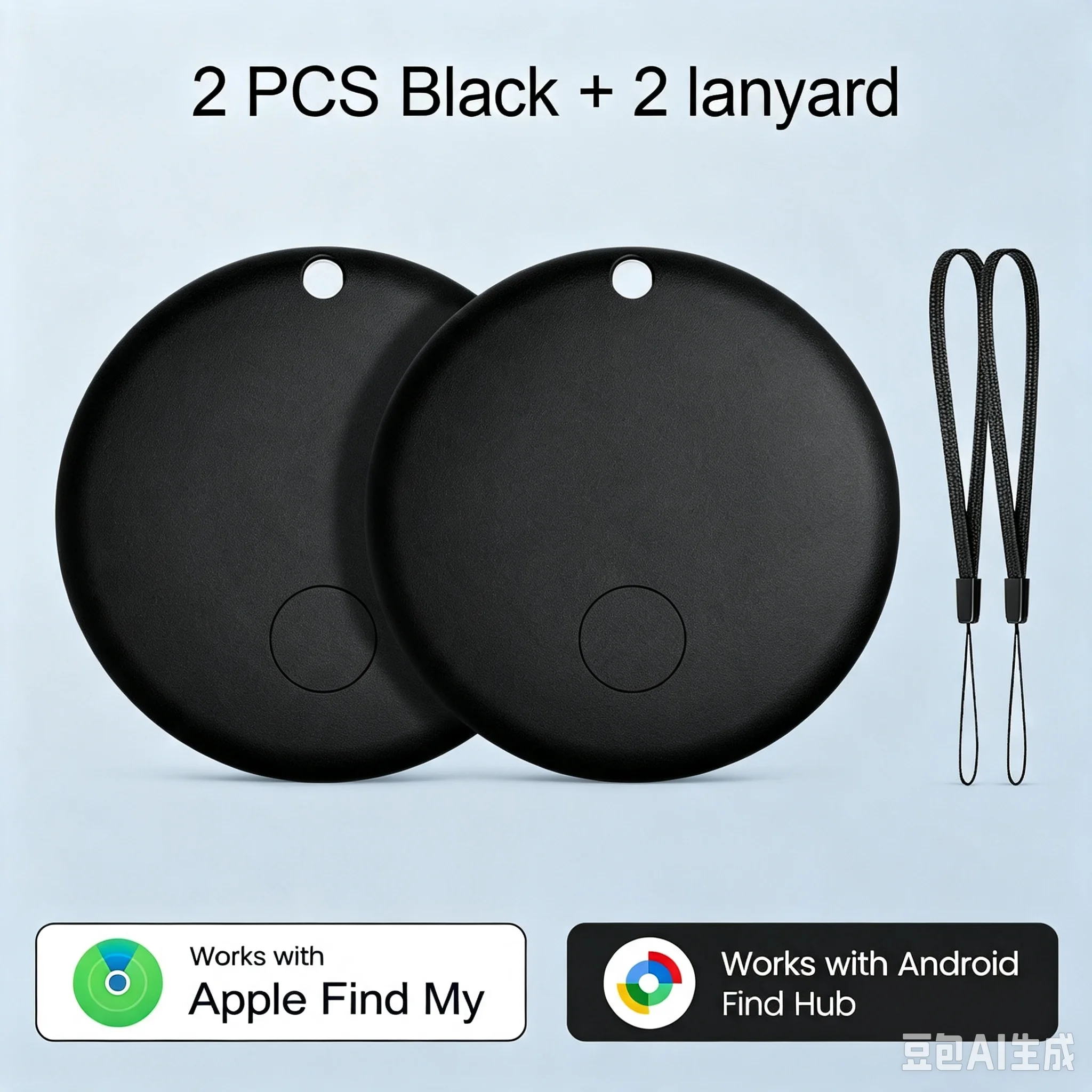 Smarte Tracker-Tags: Bluetooth-Ortungsgeräte für Android & iOS – Smart-Tags für Schlüssel, Gepäck, Geldbörsen – Globaler Anti-Verlust-Locator – Detail 5