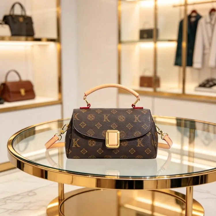 

Классическая дизайнерская сумка для подгузников в парижском стиле для женщин, роскошная кожаная сумка-тоут большой вместимости, элегантная сумка через плечо, шикарная сумка-кроссбоди.