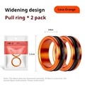Orange 2pcs