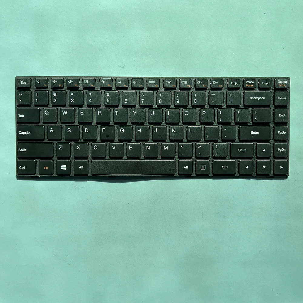 XIN US Keyboard For LENOVO Ideapad 100-14 100-14IBY Laptop English With Frame Black
