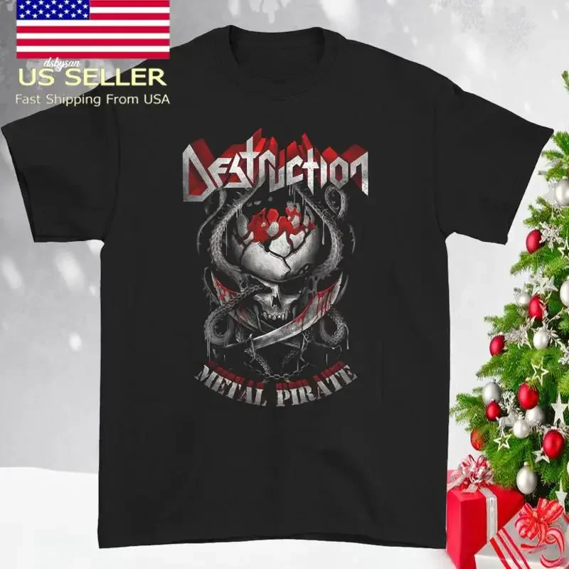 Destruction band T shirt Black Cotton All Sizes S to 5Xl 1U304