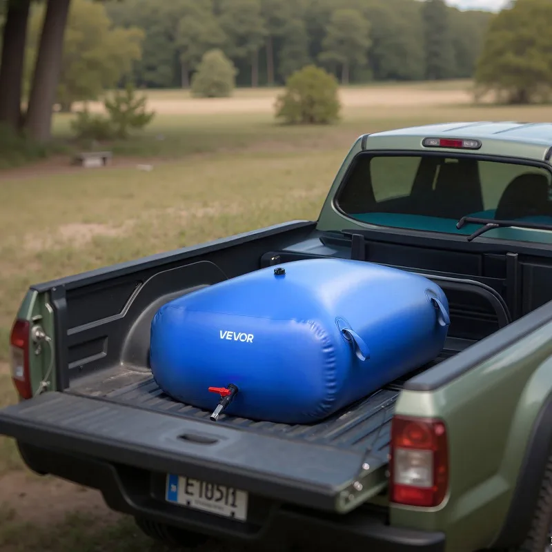 

Мешок для хранения воды, складной, 87,2 галлона, износостойкий, из ПВХ 1000D, мягкий, герметичный, для кемпинга