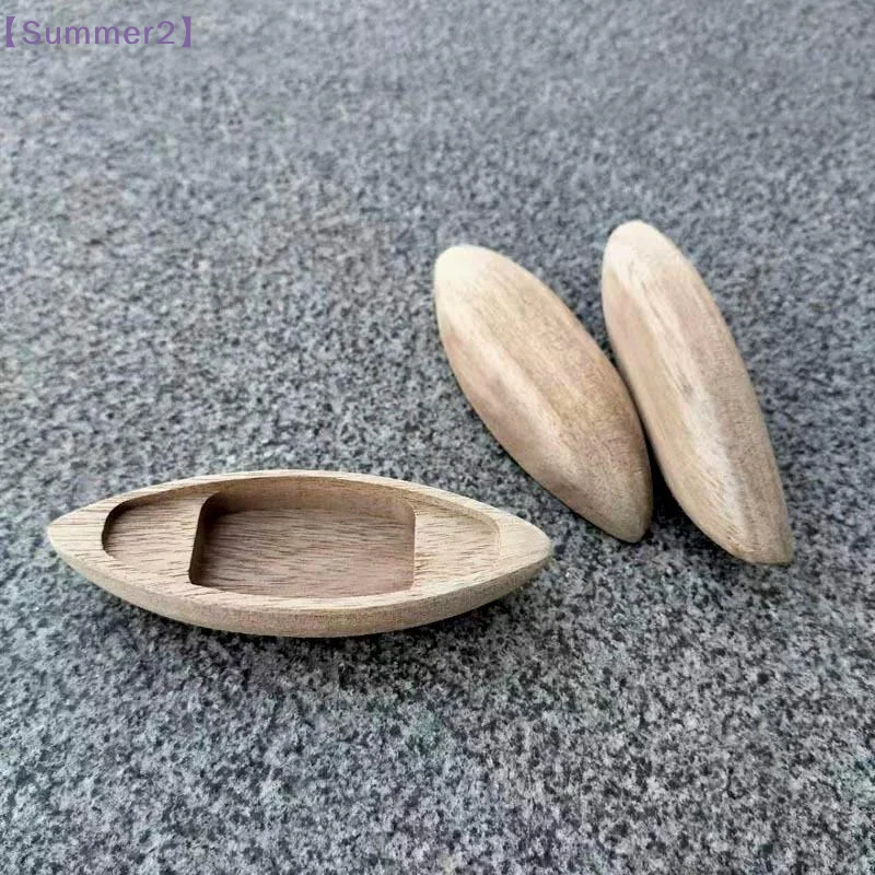 Ocean Landscape Wooden Boat Model Mini Canoe Vintage Decor Fishing Boat Decor Handcrafts Miniatures Boat Model Ornaments〔Sum2〕