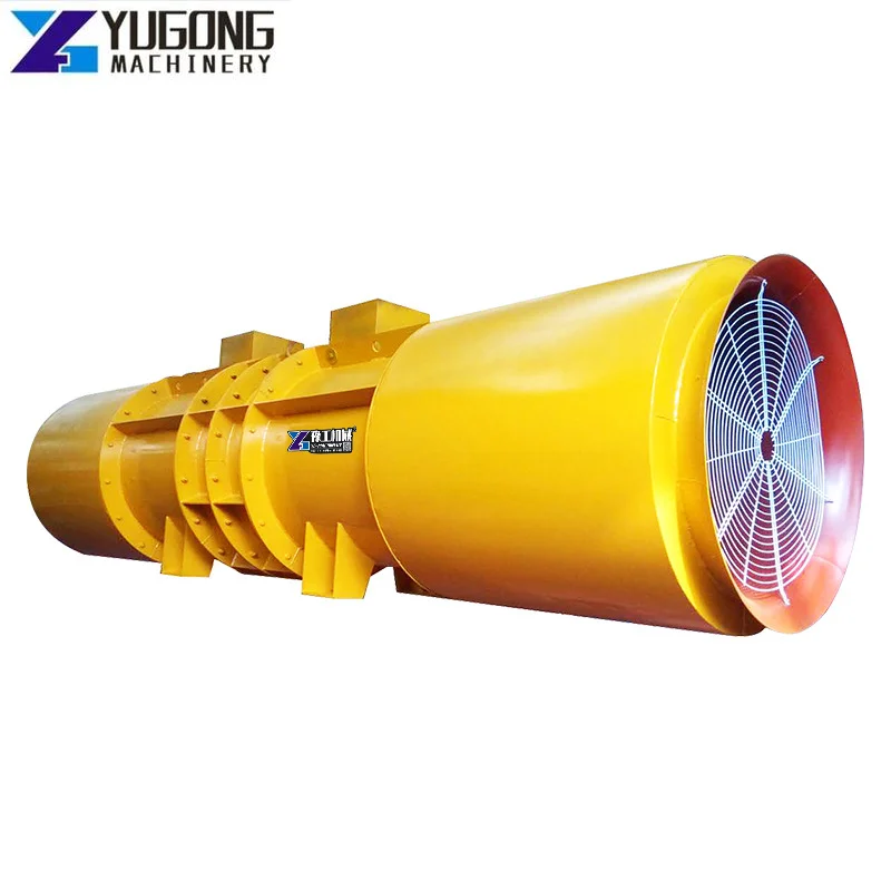 Yu Gong Axial Jet Fan SDS Bidirectional Reversible Smoke Exhaust Subway Muffler Blower SDF Tunnel Operation and Construction Fan