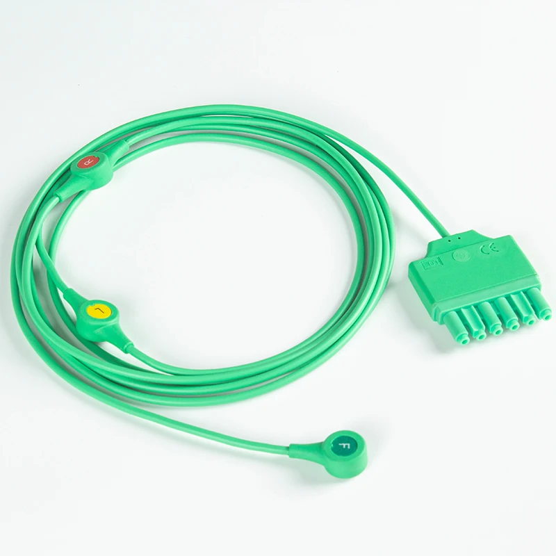 MS14555 ECG Patient Cable, 3/5/6 Leads for Medical Monitors