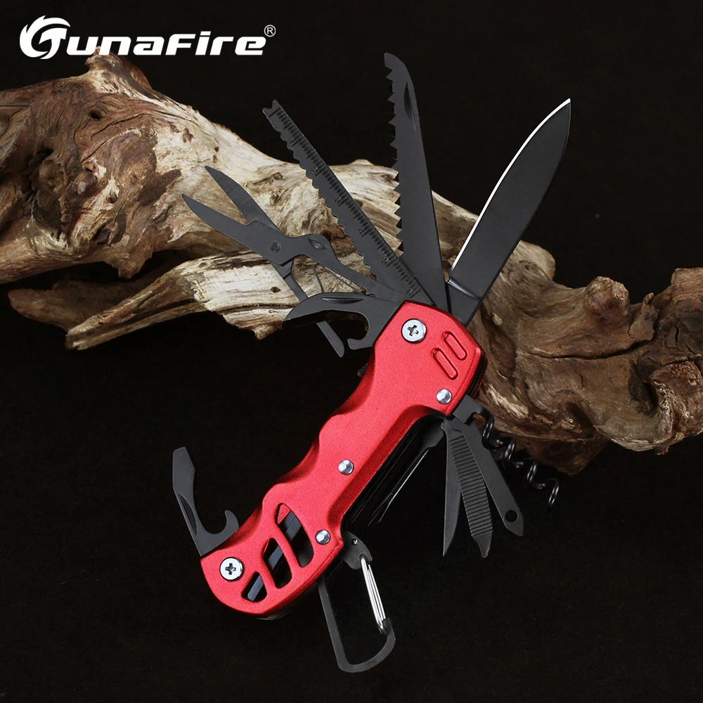 Multifunctional Pocket Folding Swiss Knife Outdoor Portable Camping Emergency Mini Multitool Knife Scissor Keychain Box Cutter