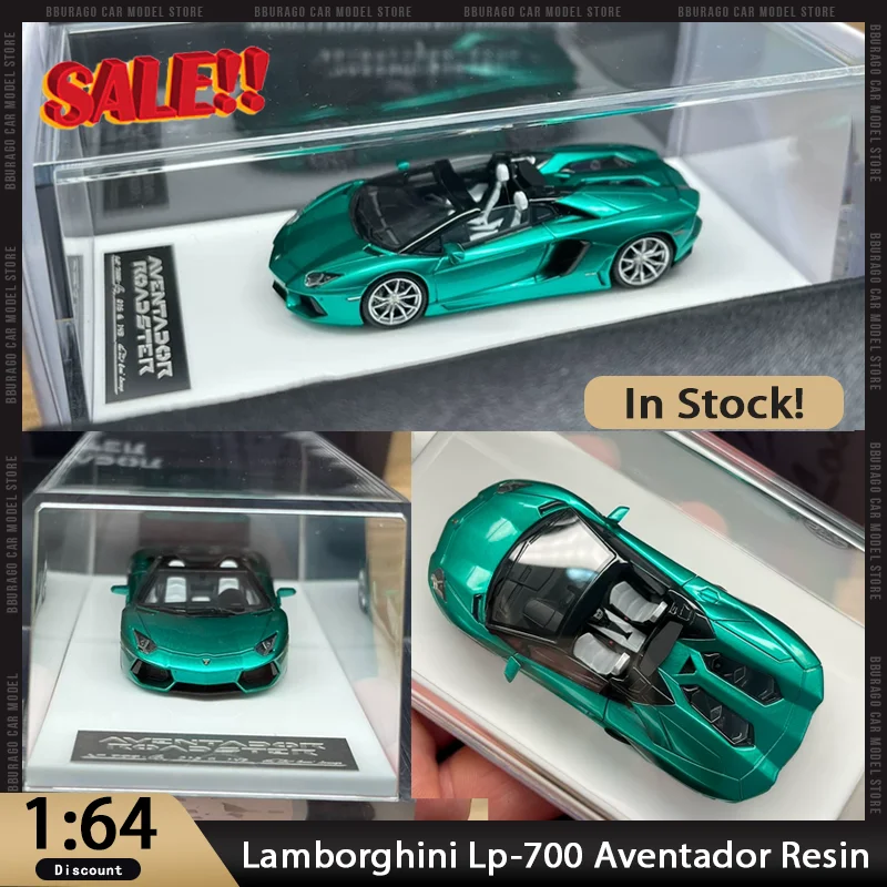 

Новинка в наличии Cl 1:64 Lamborghini Lp-700 Aventador, трансформируемый автомобиль из смолы, миниатюрные литые под давлением украшения Lamborghini, игрушки на заказ для детей