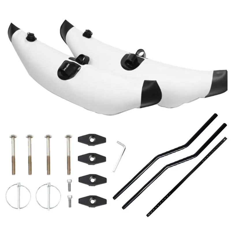 Yak Outdoors YKA-100 Heavy Duty Inflatable PVC Kayak Float Drum Tube Canoe Raft Drifting Boat Balance Stabilizer Shockproof