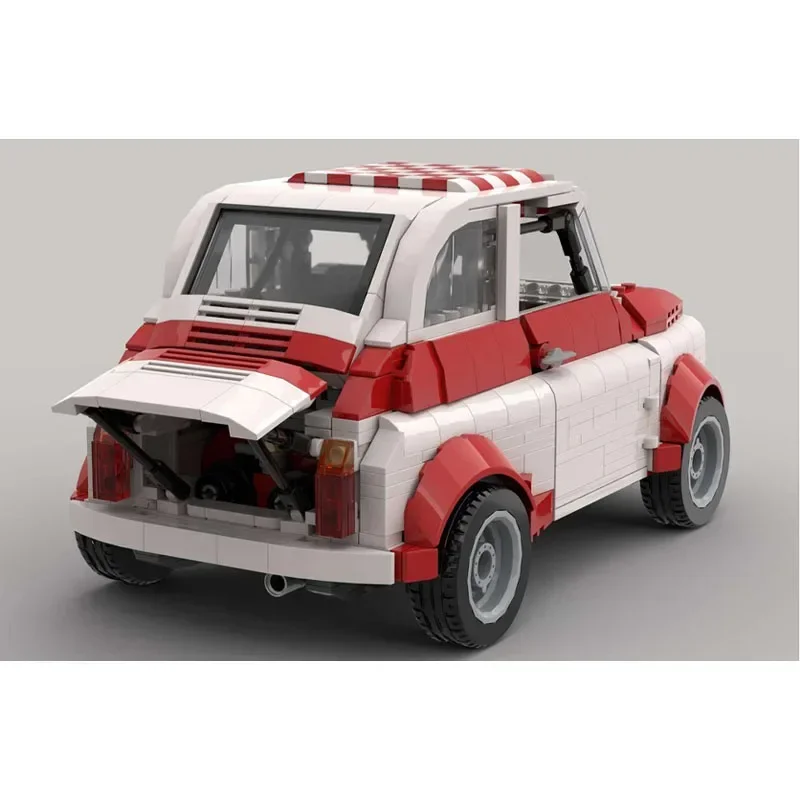 MOC-94923 Klassische Mini Sportwagen Racing Baustein Modell 1138 Teile MOC Kreative DIY Kinder Geburtstag Bausteine Spielzeug Geschenk