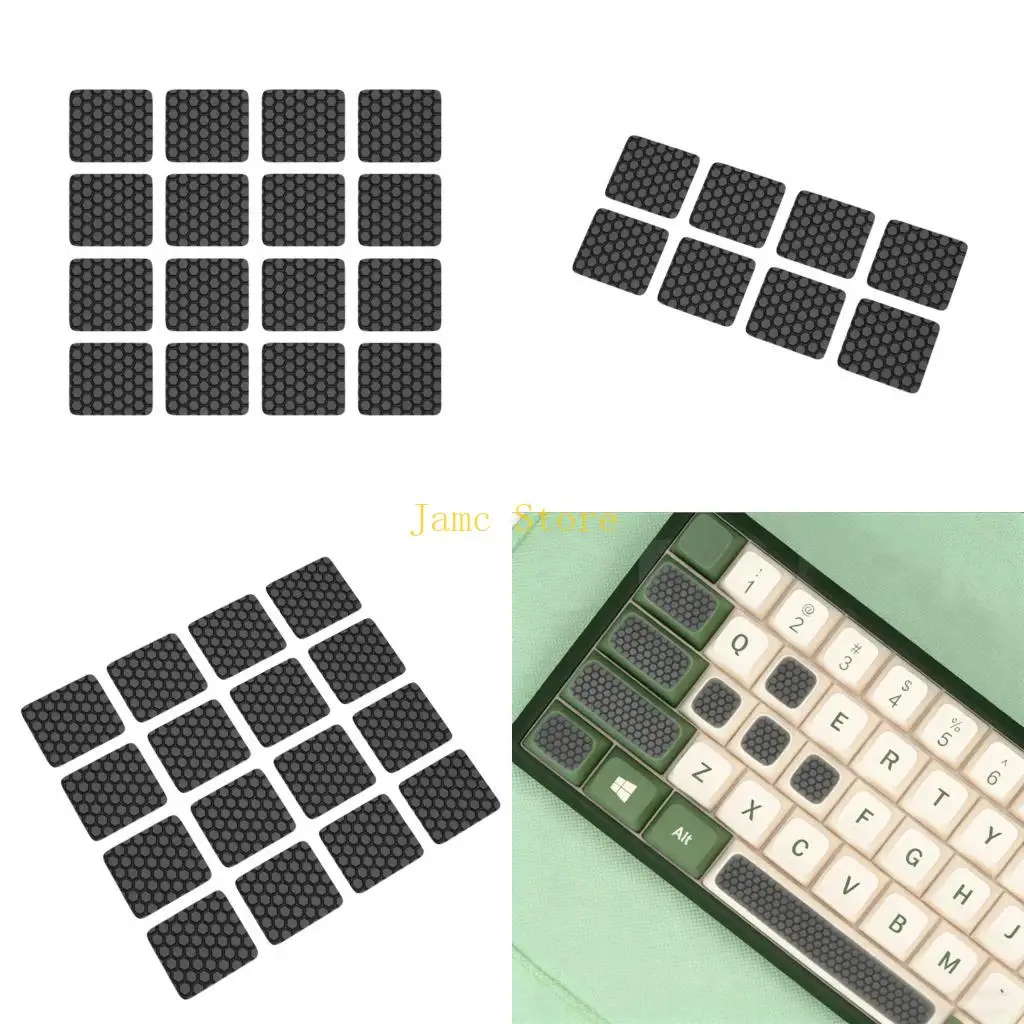 

LX0B Противоскользящие силиконовые чехлы для клавиш, упаковка из 4/8/16 шт., повышает удобство набора текста