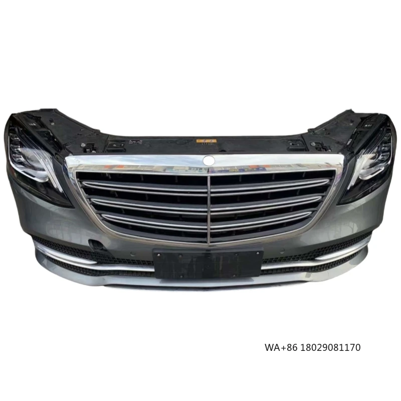 

Used Auto Parts for - S-Class 222 W222 Model Front Bumper with Exhaust Cut-Outs Rear Position Fender Upgrade